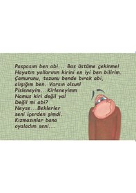 Resim Paspasım Ben Abi Kapı Önü Paspas Lovebug-t 