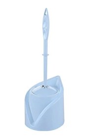 Resim Klozet Wc Fırça Seti Açık Gri - Antrasit 