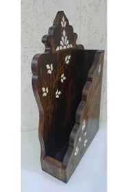 Resim Bozgeyik Sedefcilik Sedef Kakma Ahşap Rahle-kuraan Kutusu-3hediyelik Eşya Sdf-kk-stnd3 