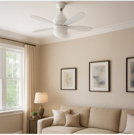 Resim Kumtel Ktf-201 Led Işıklı Uzaktan Kumandalı Tavan Vantilatörü 