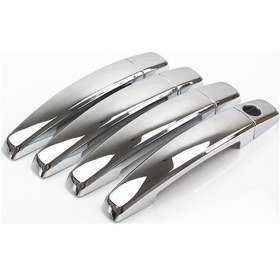 Resim Opel Mokka Krom Kapı Kolu Takımı 2012 Üzeri Paslanmaz Çelik N11.2538 