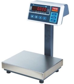 Resim TEM Teb 120 kg x 5 gr 28 x 35 Paslanmaz Terazi 