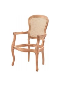 Resim Masifart Renata Hasırlı Klasik Berjer Cilasız Ham Diğer 