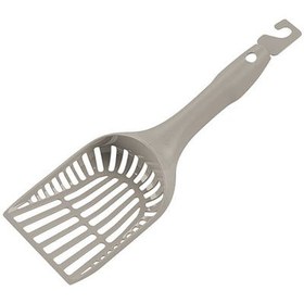 Resim Moderna Handy Plastik Elekli Kedi Kum Küreği - Gri 