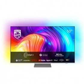 Resim Philips 50PUS8807 4K Ultra HD 50" 127 Ekran Uydu Alıcılı Android Smart LED TV - Teşhir 