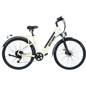 Resim Strada E-Lite 28 inç 13 Ah 250 W Gizli Batarya Hidrolik Fren City Elektrikli Bisiklet 