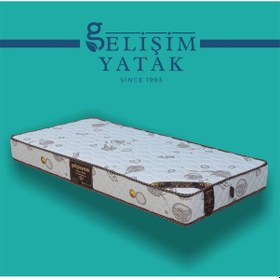 Resim Gelişim Yatak Özel İnce Short Spring Yarı Ortopedik Bamboo Bebek Yatağı 120 x 190 CM 