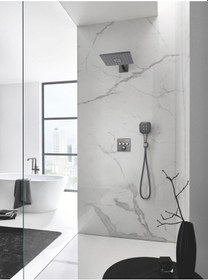 Resim Grohe Rainshower Smartactive 310 Cube Tepe Duşu Seti 430mm 26479a 