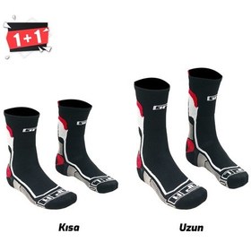 Resim Gp Kompozit Universal Termal Çorap Seti Kırmızı 
