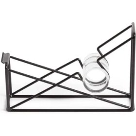 Resim U Brands Vena Tel Bant Dispenseri, Metal, Siyah, 1 Adet 