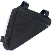 Resim Hombey Süper Leicht Fahrrad Dreieckstasche - Wasserdichtes Gewebe 600d - Tragtasche Für Mountainbike & Rennrad - Oberrohrbeutel Çok Renkli 