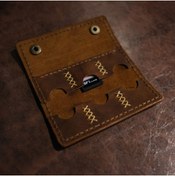 Resim Ayaz Leather CINAMEN - El Yapımı Şık ve Dayanıklı Hakiki Deri 6 Gözlü SD Kartlık 