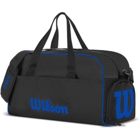 Resim Wilson Spor Çantası 40 Litre Seyahat Çantası Siyah Omuz Askılı El Valizi 