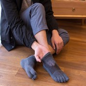 Resim 5 Çift Erkek Nefes Alabilen File Beş Parmak Spor Çorapları - Ter Emici, Görünmez Tasarım, Hafif ve Rahat Koşu, Jimnastik ve Günlük Giyim İçin - Siyah, Spor Çorapları, Jimnastik Gereksinimleri, Minimalist Çorap Tasarımı, Ter Emici Çoraplar, Ter Dirençli Çoraplar, Egzersiz Gereksinimleri, Spor Tarzı, Dayanıklı Yapı, Aktif Yaşam 