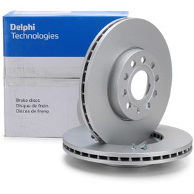 Resim DELPHI BG3833 | Audi A3 2004-2013 Model Ön Fren Disk Takımı 