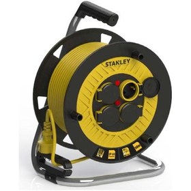 Resim Stanley ST-P-5015 Makaralı Kablo 50 Mt, 3x1.5mm, 4 Prizli, IP44 