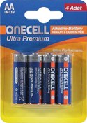 Resim Onecell LR6 Ultra Premium AA Kalem Pil 4'lü 