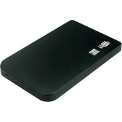 Resim 2.5'' Inç Sata Plastik HDD Kutusu Harddisk Kutu USB 2.0 DD-110 Siyah 