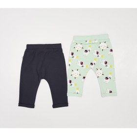 Resim Tongs Baby Kız Çocuk Yeşil Alt 2 Li Eşofman Altı 