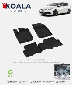 Resim Toyota Auris 2013 Ve Sonrası Uyumlu Sahler 4,5d Oto Paspas 