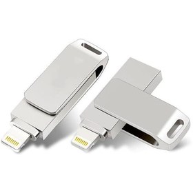 Resim Metal 3.0 64 GB iPhone Lightning Usb iPad İ-Flash Otg Flaş Bellek 