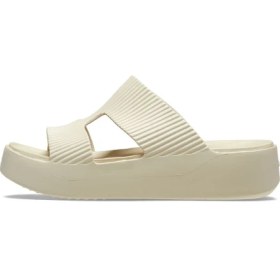 Resim Kadın Getaway Groove Platform Hstrap Terlik - Krem 