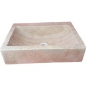 Resim Abahanoğlu Mermer Mermer Lavabo,lavabo, Lavabolar, Mermer Doğal Lavabo 45X55X15 