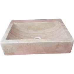Resim Abahanoğlu Mermer Mermer Lavabo,lavabo, Lavabolar, Mermer Doğal Lavabo 45X55X15 