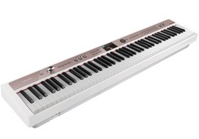 Resim NUX NPK-20-WH Taşınabilir Dijital Piyano (Beyaz) | Gelişmiş Ses Motoru Sahne Piyanosu 