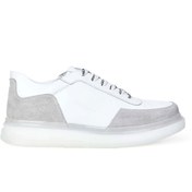 Resim Kemal Tanca Tamer Tanca Erkek Hakiki Deri Beyaz Sneakers & Spor Ayakkabı 