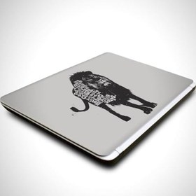 Resim Aslan 2 Laptop Sticker 12 İnch (29X24CM) 