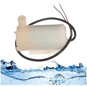 Resim İkizsoft-Mini Yatay Dalgıç Su Pompası Dc 2.5V-6V 120L/H Dalgıç Pompa 