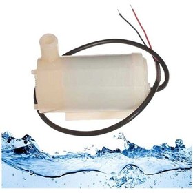 Resim İkizsoft-Mini Yatay Dalgıç Su Pompası Dc 2.5V-6V 120L/H Dalgıç Pompa 