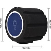 Resim Pazly Profesyonel Mikrofon Rüzgar Korumalı Köpük Kılıf - 48-58mm, Gürültü Azaltıcı Mikrofon Kılıf 