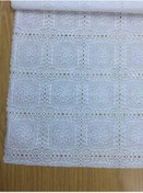Resim Seron Dantelli Beyaz Raf Örtüsü (50cm X 5metre) 