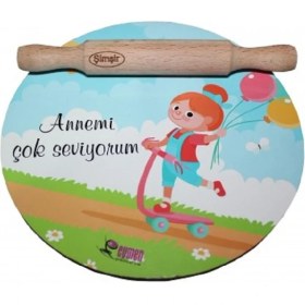 Resim Oyun Hamuru Hediyeli Mini Sofra Seti- 18 cm 