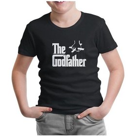 Resim The Godfather - Logo Siyah Çocuk Tshirt 