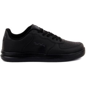 Resim Pierre Cardin Pc-10148 Siyah Erkek Bağlı İğne Baskılı Spor Ayakka (528350752) Siyah 