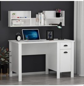 Resim Plus Çalışma Masası Bilgisayar Masası Beyaz 