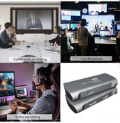 Resim Lemestar Z27a Usb 3.0 4k Girişli 1080p Video Yakalama Kartı, Canlı Yayın Ve Kayıt İçin Alüminyum Kasa, Döngü Çıkışı Ve Çoklu Sisteme Desteği 