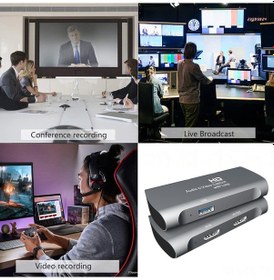 Resim Lemestar Z27a Usb 3.0 4k Girişli 1080p Video Yakalama Kartı, Canlı Yayın Ve Kayıt İçin Alüminyum Kasa, Döngü Çıkışı Ve Çoklu Sisteme Desteği 