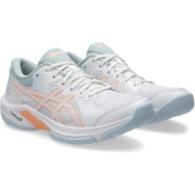 Resim Asics BEYOND FF Kadın White/Dark Neptune Voleybol Ayakkabısı 1072A095-104 