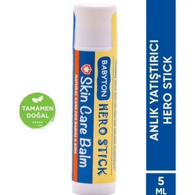 Resim Babyton Hero Anlık Yatıştırıcı Stick Cilt Bakım Balsam 5ml 