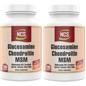 Resim Ncs Glucosamine Chondroitin Msm 180 Tablet 2 Adet 