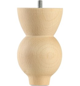 Resim Ahşap Kayın Koltuk Ayağı / Stka1015 