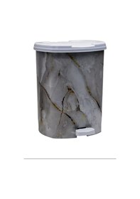 Resim Asude 2 No Desenli Pedallı Çöp Kovası Royaleks-asd187 Çok Renkli 