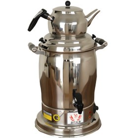 Resim Anka Paslanmaz Çay Otomatı 3 Demlikli 24 Litre 