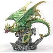 Resim Polyester Dragon Tasarımlı LED ALK2337 