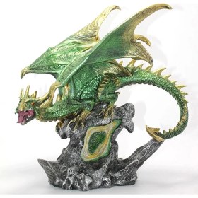 Resim Polyester Dragon Tasarımlı LED ALK2337 