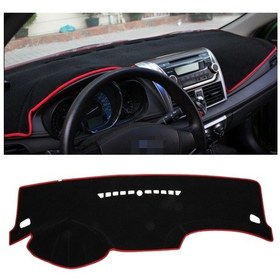 Resim Sones Chevrolet Cruze İçin Araba Işık Gösterge Paneli Güneş Koruyucu Pano Paspasları Kapağı, Lütfen Modeli Ve Yılı Dikkat Edin Kırmızı 